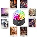 SOLMORE LED Disco Ball Party Lights Strobe Light 9 Color 9W Sound Activated DJ Lights Stage Lights Wireless Phone Connection with Remote for Club Gift Kids Birthday Wedding Home Karaoke Dance Light