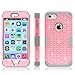 iPhone 7 Case, Anna Shop® Studded Rhinestone 3in1 Shockproof Hybrid [Heavy Duty] Full body Protective Case, Hard PC+Silicone Protective High Impact Defender Case Cover For Apple iPhone 7