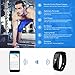 LESHP Smart Bracelet, Sports Fitness Tracker Heart Rate Monitor Pedometer Activity Tracker Smart Wristband with Sleep Monitor / Remote Shoot, Calls / Texts / Sitting, Calorie Counter for Android IOS