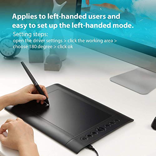 Huion H610 Pro V2 Graphic Drawing Tablet Android Supported Pen