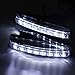 Bhbuy 1 Set Car Daytime Running Light 8 LED DRL Daylight Head Lamp Super White 12v Dc