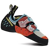 La Sportiva Women's Oxygym Rock Climbing Shoe White/Coral - 39.5