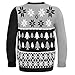 NFL Oakland Raiders BUSY BLOCK Ugly Sweater, XX-Large