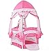 BABY JOY 4 in 1 Pack and Play with Adjustable Net, Portable Nursery Center Playard with Bassinet, Changing Table, Infant Baby Playard with Music Player, Carrying Bag