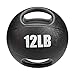 Amazon Basics Medicine Ball with Handles, 12 - Pound