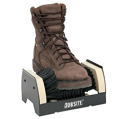 JobSite Boot Scrubber Mountable Brush, Scraper & Cleaner All