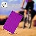 Fintie Silicone Case for Fire HD 10 (Previous 5th Generation - 2015 release ONLY) - [Honey Comb] Light Weight [Anti Slip] Shock Proof Kids Friendly Cover [NOT Fit All-New Fire HD 10 2017], Purple