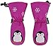 ANDORRA Kids Premium Weather-proof Thinsulate Snow Mittens,Extra Long Cuff