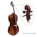 Andoer 4pcs 4/4 Cello Tuning Accessory Part Kit Ebony Cello Peg Musical Instruments Tool