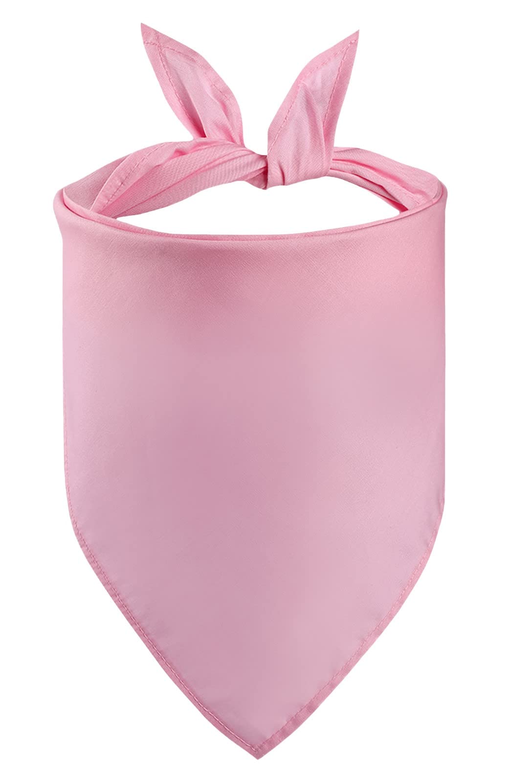 Petitebelle Single Color Pet Bandana (Pink, Small) — image 1