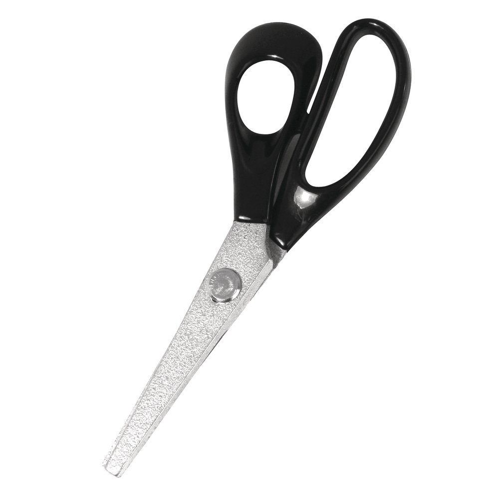 Rayher Zig Zag Scissors for Paper Crafts and Sewing, Pinking Shears for Fabric, Zigzag Scissors for Crafting 20cm, 8938500