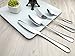 Cutlery,Home Use Stainless Steel Western Tableware 4-Piece Dinnerware Set knife fork spoon teaspoon by Alytimes