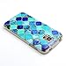 BAISRKE Galaxy S5 Case, Clear TPU Silicone Gel Back Cover Skin Soft Case for Samsung Galaxy S5 i9600 Many Blue Lanterns Style