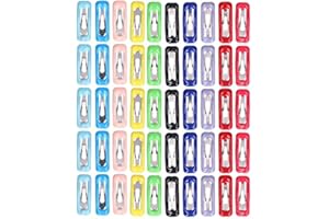 50pcs Small Pet Hair Clips Small Pet Grooming Colored Hairpin for Bunny Chinchilla Guinea Pig