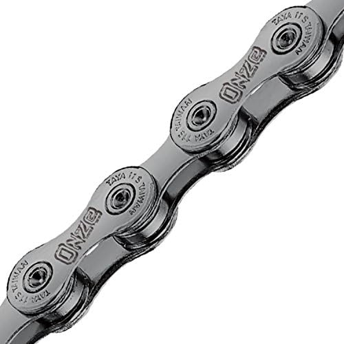 TAYA 11 Speed Anti Rust Bike Chain, ONZE-111, 116 Links, Eco-Friendly Coating | Ti Gray