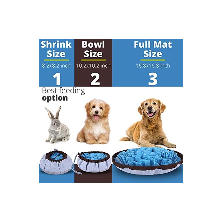 didatecar Schnüffelteppich Hund Dog, Schnüffelrasen Für Hunde, Hunde