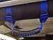 E-cowlboy Blue 4 X Grab Handles Grip Handle for Jeep Wrangler Yj Tj Jk JKU Sports Sahara Freedom Rubicon X & Unlimited X 2/4 Door 1995-2016 (Blue)
