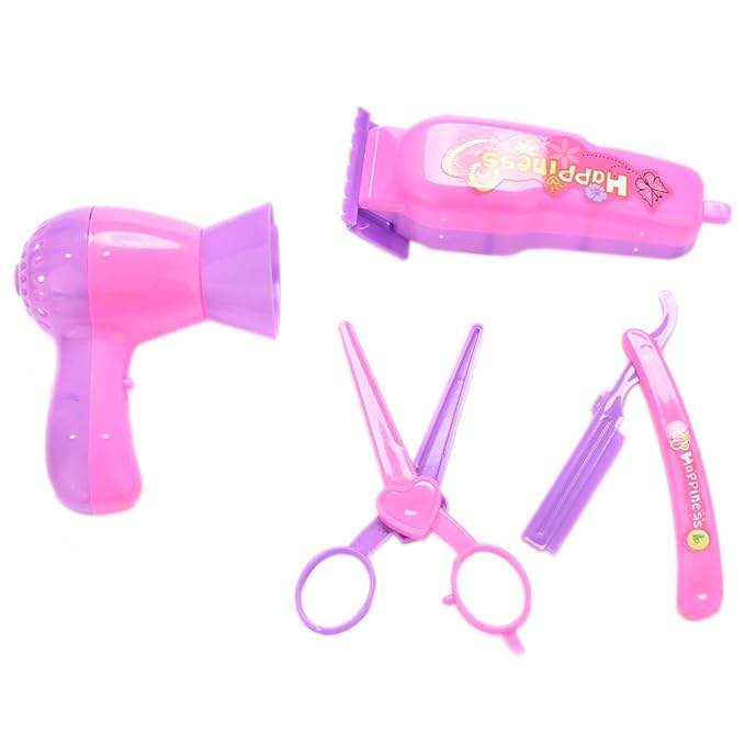 children's pretend hair dryer set