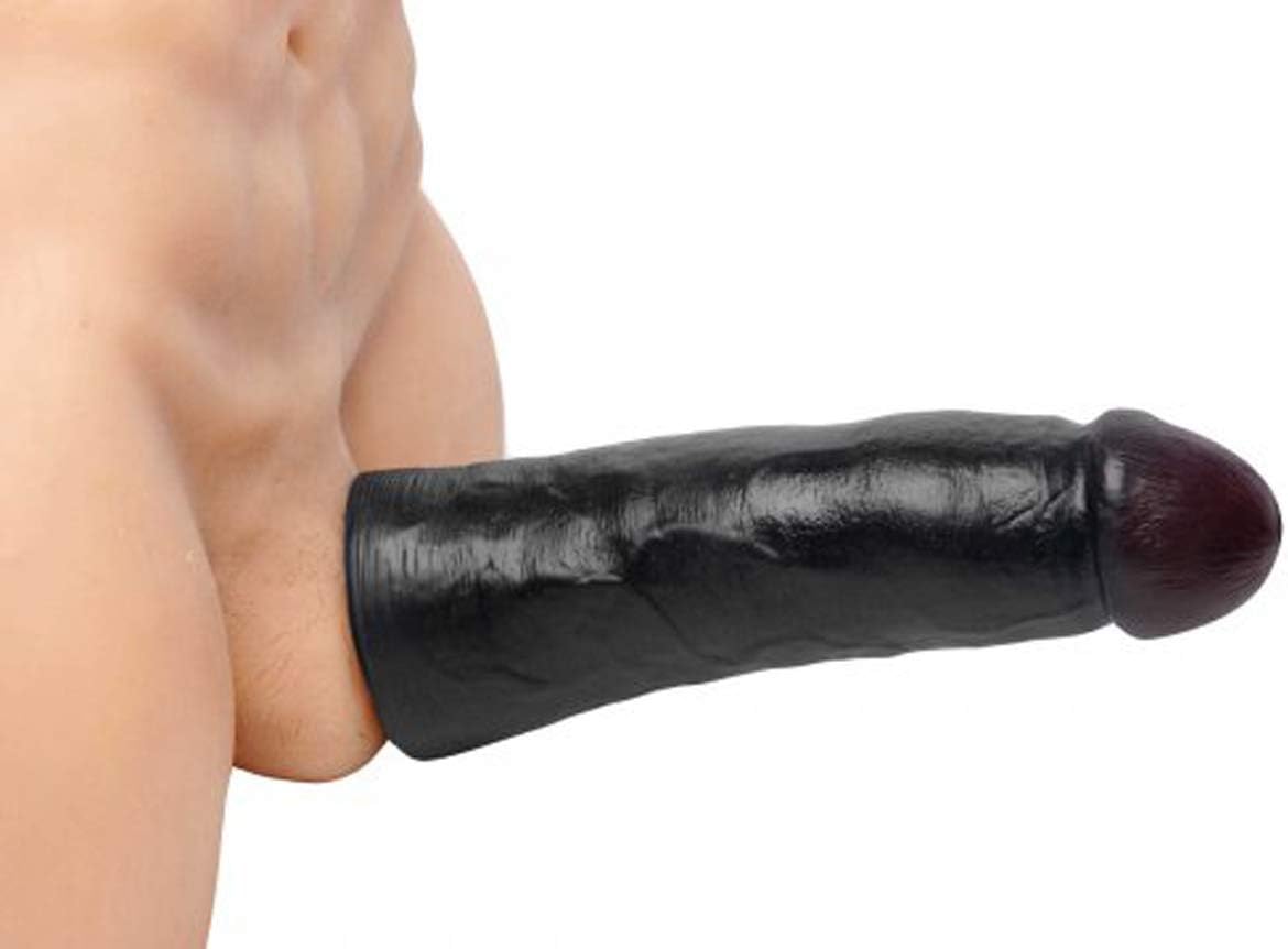 LeBrawn Extra Large Penis Extender Sleeve, Black - Image 3
