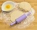 Zoie + Chloe Silicone Rolling Pin for Kids (Purple)