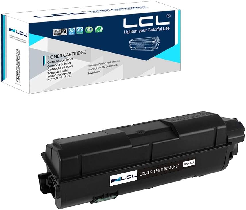 LCL TK-1170 Toner Cartridge Replacement for Kyocera TK1170 TK-1170 for Kyocera Ecosys M2540dn M2040dn M2640idw (1 Black)