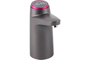 Qinlorgo Electric Water Dispenser, USB Powered Water Bottle Pump, Dispenser with Built in Battery, Ideal for Home, Office, Ca