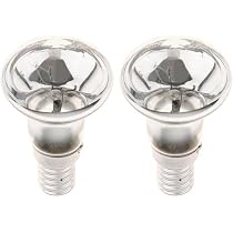 2 Ampoules E14 SES Lampe De Lave - Parfaites Pour Ventilateurs De Plafond Et Spots