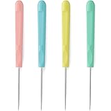 4Pcs Sugar Stir Needle Scriber Needle Cookie Decorating Supplies Tool 5.2 Inches