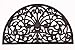 Kempf Rubber Scroll Doormat Half Moon primary
