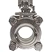 HFS brand Triclamp Sanitary butterfly valve SS 304 3A (1-1/2