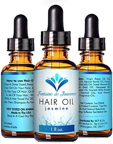 Oil for Hair, Beard, Skin, 9 Cold Pressed Natural Oils Argan,Grapeseed, Vit E, Apricot Kernal, Pumpkin Seed, Hempseed, Avocado, Sweet Almond, Jojoba For Hair Loss, Hair Repair, 11 Amazing Scents