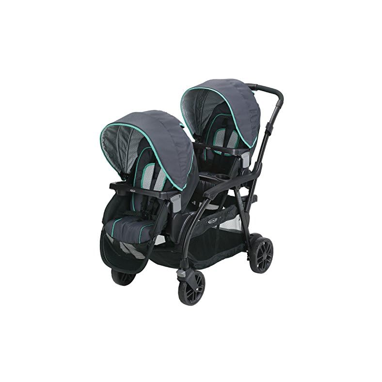 Graco Modes Duo Double Stroller | 27 Riding Options for 2 Kids, Basin