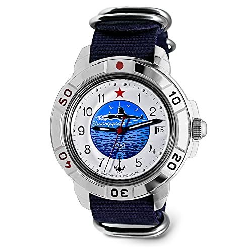 VOSTOK | Komandirskie Submarine Commander Russian Mechanical Military Wrist Watch | Model 431055, 811055 |Fashion | Business | Casual Men's Watches