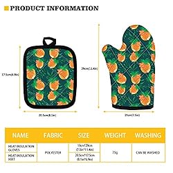 Aoopistc Dog Boston Terrier Pattern Oven Mitt for