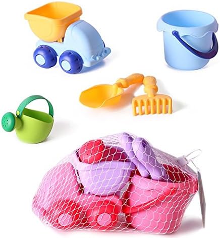 Likesky Beach Toy Set for Kids, Luxury 5 pieces Beach Sand Toy
