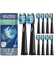 10Pack Toothbrush Heads, Electric Toothbrush Replacement Heads Compatible with Fairywill Electric Toothbrush FW-507/508/515/551/917/959/2011/D1/D3/D7/D8 Fairy Will