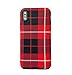 iPhone X Case, iPhone Xs Case, Ebetterr Plaid Protective Cover Shell, Matte Slim Fit Anti Scratch Shockproof Soft TPU Bumper Flexible Rubber Gel Silicone Case for iPhone Xs 5.8 inch 2018 Release