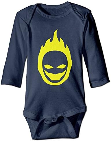 ZHEME Dormammu Long Sleeve Romper Tank Tops For 6-24 Months Newborn Baby
