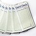 FMP Brands Double Part Guest Check Pads for Restaurants, Server Note Pads Total 500 Sheets (10 Pads), Perforated 2 Part Carbonless Copy Check Book for Bars, Cafes and Restaurant Orders