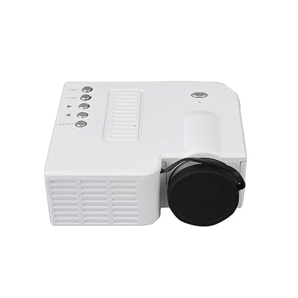 SHUNYUS (UE Plug + Black) Mini Proyector, UC28B Portable Home ...