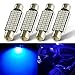 AUTOGINE 4PCS CAN-Bus Error Free 211-2 212-2 569 578 LED Bulbs Festoon 41MM / 42MM 1.72