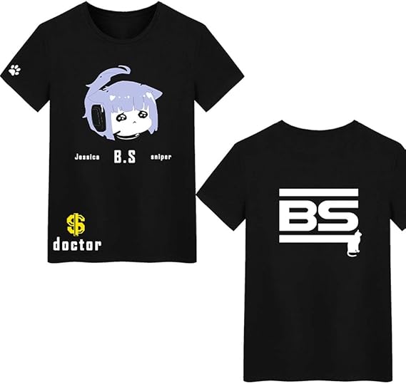 Amazon アークナイツ 明日方舟 ジェシカ テーマ Tシャツ 夏 カジュアル 男女兼用 コスプレ 同人 グッズ Arknights 衣装 服 メンズ プレゼント アニメ コスチューム コスプレ 仮装 通販