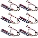 Mailiya 6-Pack PCIe Dual Chip PCI-E 16x to 1x Powered Riser Adapter Card w/ 60cm USB 3.0 Extension Cable & 6 Pin PCI-E to SATA Power Cable - GPU Riser Adapter Extender Cable - Ethereum Mining ETH primary