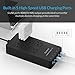 ORICO 6 Outlets Surge Protector with 5 Ports 40W USB Charging Power Strip and 5 Feet Cord for Tablet, Cellphone, Laptop and More