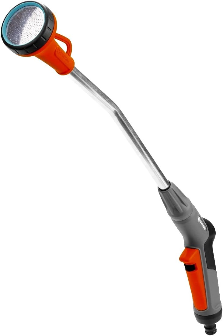 Gardena 18330-32 Spray Lance, Grey/Orange/Stainless Steel, 60x10x15 cm