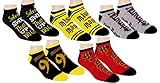 Harry Potter Womens Ankle-No Show Socks 5 Pair Pack