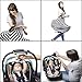 Stretchy Baby Car Seat Canopy Cover 3-in-1 Set | Unisex Design for Boys and Girls | Excellent Nursing Cover, Durable, Lightweight Fabric | for Moms and Families - Lifetime Guarantee