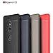 Cruzerlite Sony Xperia XZ3 Case, Cruzerlite Flexible Slim Case with Leather Texture Grip Pattern and Shock Absorption TPU Cover for Sony Xperia XZ3 (Black)