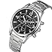 Start Men's Stainless Steel Business Wrist Watch Bracelet