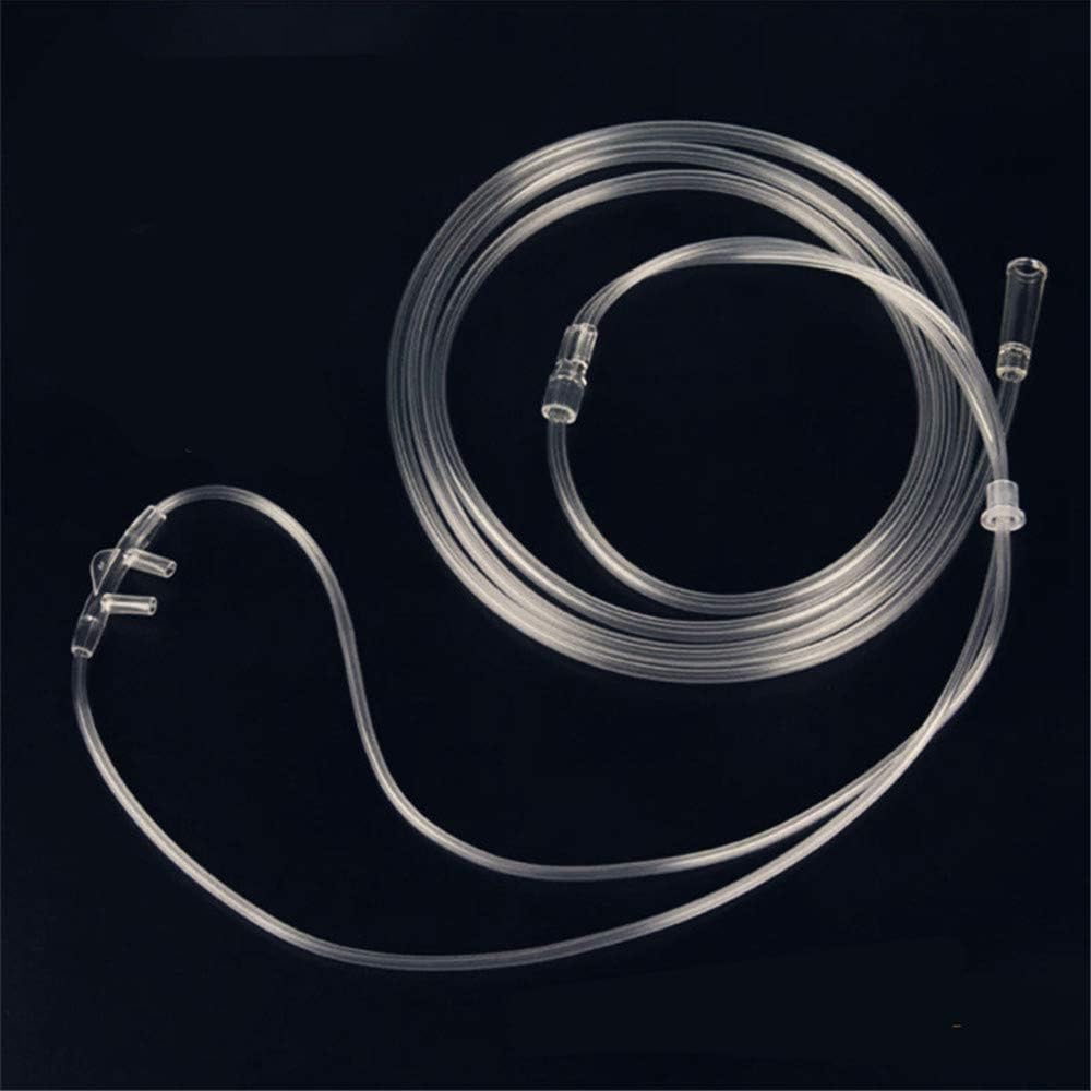 5Pcs Oxygen Nasal Cannula Adult 2 Meters Sterile Oxygen Tubes Cannula
